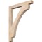 Ekena Millwork Legacy Block Smooth Bracket, Douglas Fir, 3 1/2"W x 34"D x 42"H BKT04X34X42LEC05SDF - alternate 1